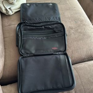 Tumi Leather Travel Wristlet